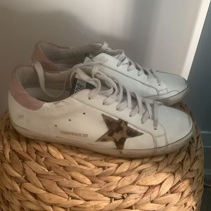 Limited edition ssense golden goose 39. In good used condition. box & bags